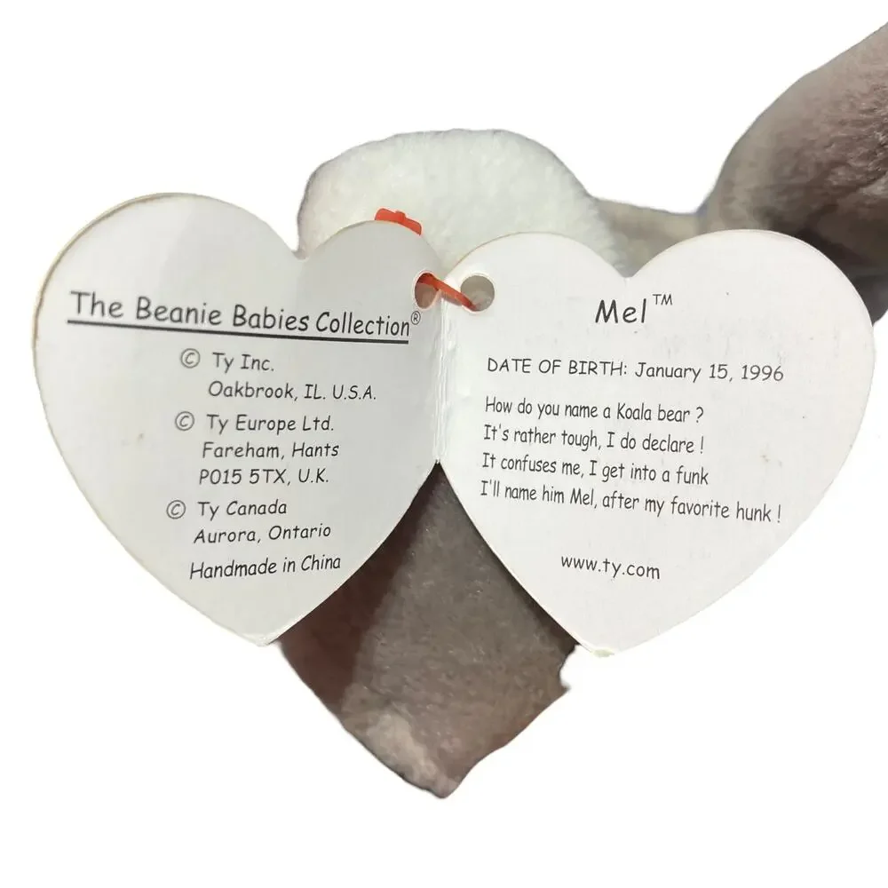 1996 Ty Beanie Baby Mel the koala bear